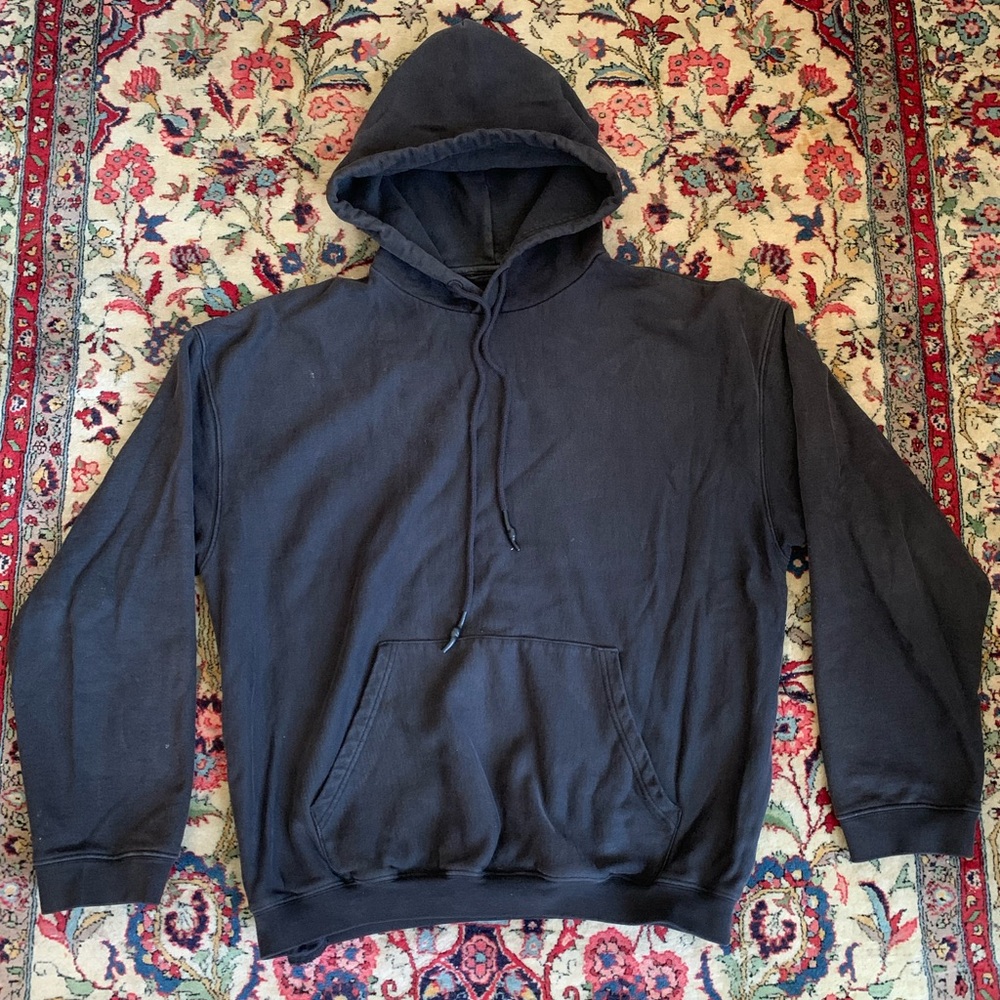 Jacov Heavy Hoodie - Black - M